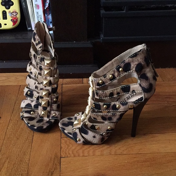 Leopard print heels - Picture 2 of 5